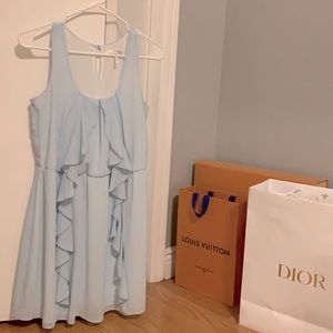 Baby Blue Ruffle Dress